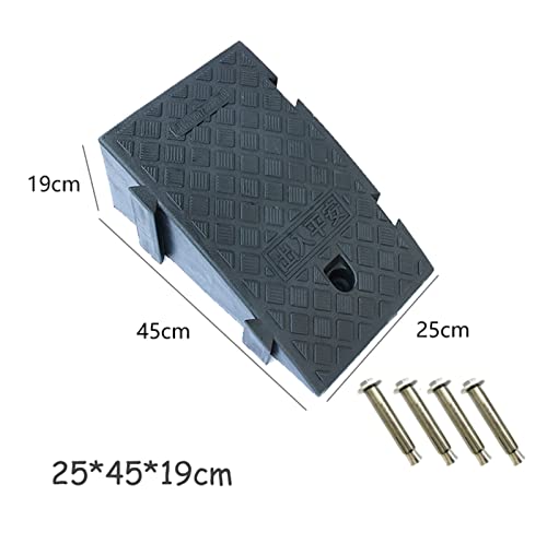 Rampa plástica resistente para vehículo 45x25x19cm miniatura 2