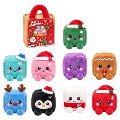ZXCTKA Square Pillow Cute Plush Stuffed Square Pillows Home Decor - image 1