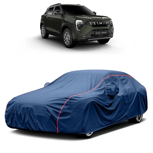 Image of Heavy-Duty Car Cover for Compatible with Mahindra XUV 3XO (2024 to 2025 All Models) Deluxe Car Protection Cover ? Waterproof & UV-Resistant All-Season Exterior Protection