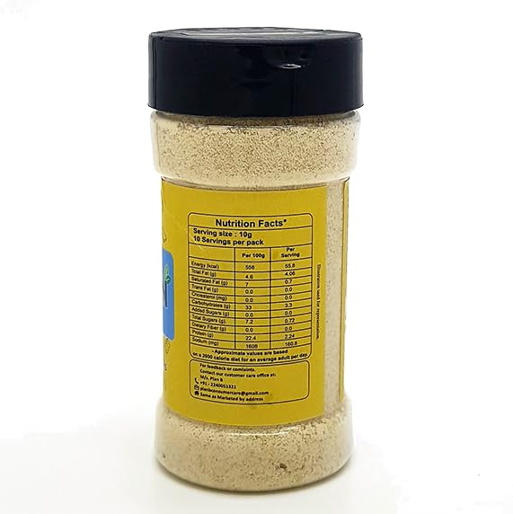 Image of Plan B Vegan Parmesan Seasoning, 100g (Versatile Plant Based Cheese Powder for All Cuisines | Dairy Free and Lactose Free)