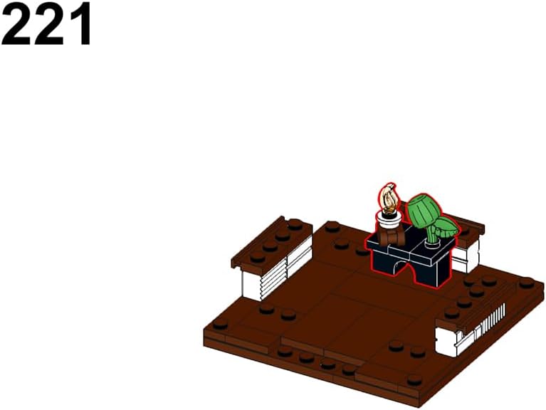 Medieval Multifunctional Dwarf Crystal Castle Model, MOC-225455 Medieval Magic Wizard and Dwarf House Building Blocks Set, Open The Secret Door to Explore a Hidden Chamber(2804PCS)