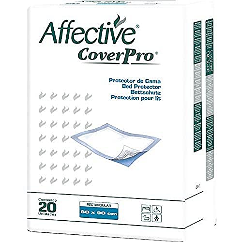 Protector de cama affective coverpro 60x90cm 20unidades.