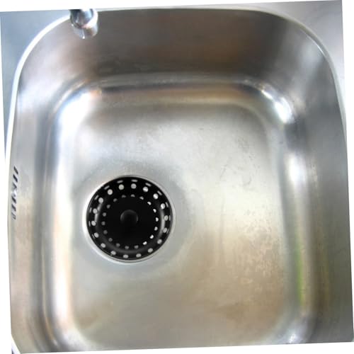 Colador para fregadero de acero inoxidable negro miniatura 4