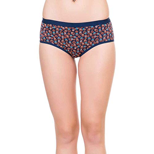 Image of AQUAZZURA Women's Cotton Multicolor Printed Panty | Panties | Bikni (Combo Pack of Three)