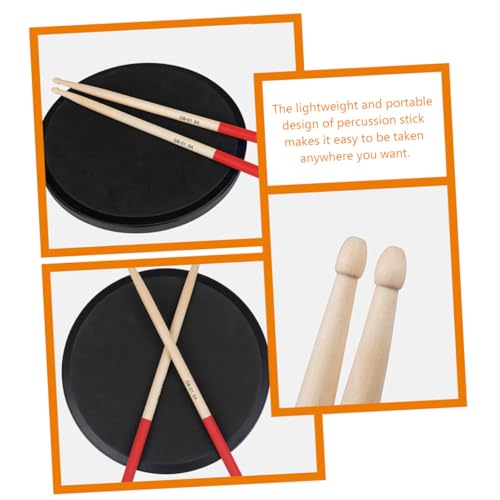 Baquetas 5A de madera de arce para batería 1 par miniatura 4