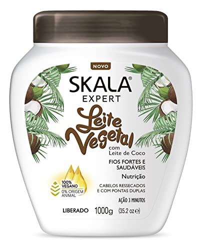 Brazilian Hair Care Leite de Cabra (Goat Milk Hair Treatment Cream) 1000g By Skala