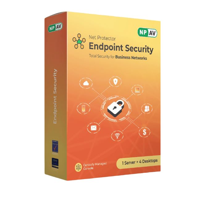 NPAV Net Protector Endpoint Security for Business Networks | Total Security for 1 Server + 4 Desktops | Advanced Business Antivirus & Endpoint Protection-image-46