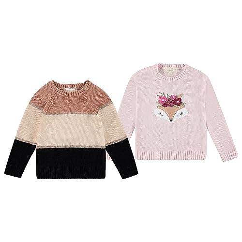 BTween Girls 2 Pack Sweaters The Ultimate Duo of Cute Cozy! Perfect for Sizes 6-12, Choose from Adorable Styles!