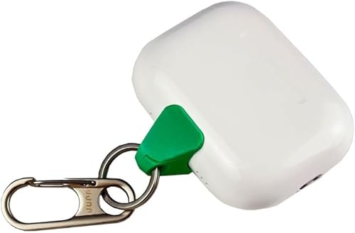 Miniatura 14 de Jura Ancla para Apple AirPods, AirPods 3 y AirPods Pro 1 y 2 - Mosquetón de titanio Negro + titanio,Negro + Negro,negro + rosa dorado,Gris +