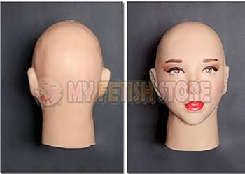 Amazon.co.jp: シリコン製 フールヘッド瞳美人 フィメール マスク