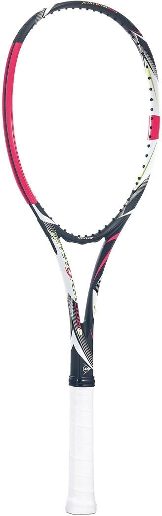 Dunlop DS42002 Soft Tennis Racquet, 500S, Frame Only, Black x Magenta