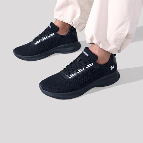Image of Neeman's Cloud Knit Sneakers for Men | Lightweight, Breathable & Supportive | Recycled Knit Upper with Cushioned Insole & Flexible EVA Sole