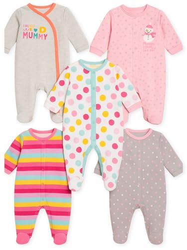 Image of TuddyBuddy 100% Cotton Baby Sleepsuits /Jumpsuits /Footed Rompers
