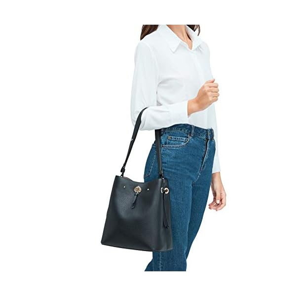Kate Spade Marti Women's Shoulder Large Bucket Handbag (Black)