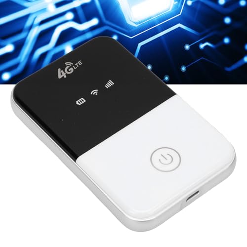 Image of Jiawu High Speed 4G Travel WiFi Router, WiFi Hotspot Functionality for Smartphones, Laptops, Designed for Mobility