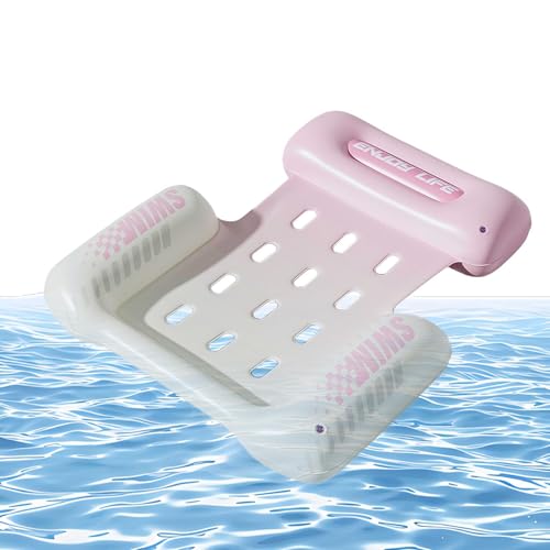 Matelas gonflable flottant stable et robuste pour adultes en vacances