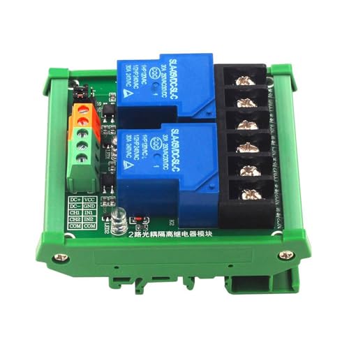 Module de relais à 2 canaux 30A high-low avec isolation optocoupleur - 7