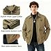PENRTAIR Women's Men's Shirt Jacket Fashion Lightweight Waterproof Windbreaker Spring Fall Casual Jackets