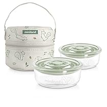 Miniland-Pack-2-go-Naturround-Chip-Set-de-Hermeticos-y-Funda-Color-Natural-Chip