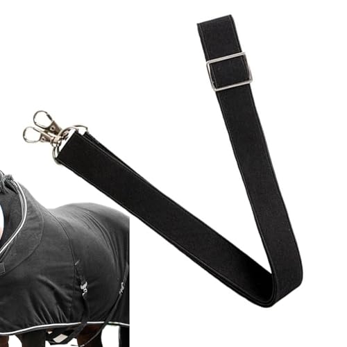 Correas Para Mantas Para Caballos - Metal De Poliéster, 25.6-51.2 Pulgadas Correas Para Piernas Ajustables De Liberación Rápida | Accesorio De Manta Para Caballo Con Cinturón Ecuestre Para Adultos, Pr
