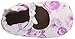 Robeez Girls' Disney Minnie Dots-K Crib Shoe, Cinderella Floral, 6-12 Months M US Infant