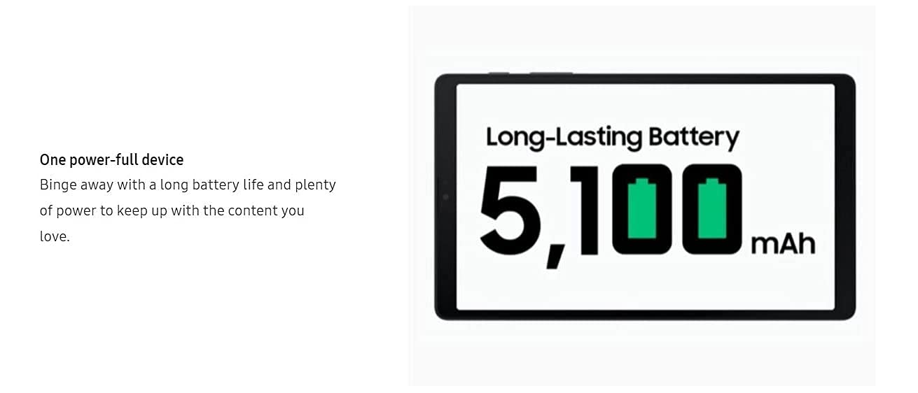 SAMSUNG Galaxy Tab A7 Lite 8.7" (2021, WiFi + Cellular) 32GB 4G LTE Tablet (Grey) (Renewed)