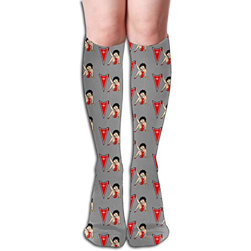 Pontiac Betty Boop High Performance Athletic Running Casual Socks for Men & Women