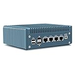 CWWK Mini PC N150 (Upgraded N100) Firewall Appliance, Fanless Mini Computer with 4 Port 2.5GbE i226-V LAN, F4 OPNsense Micro PC DDR5 NO RAM/SSD/OS, PCIe3.0 x4 NVMe, HD, DP, TF
