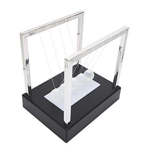 Garosa Bola de péndulo, luz Luminosa LED Newton Cradle Pendulum Balance Swing...