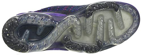 NIKE Women's W AIR Vapormax 2020 FK Running Shoe, Dk Raisin Pink Blast Black Blue Fox Concord Fireberry, 6.54