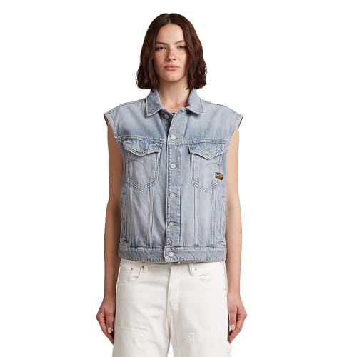 Chaleco vaquero relaxed G-STAR chaqueta vaquera sin mangas denim hombre S