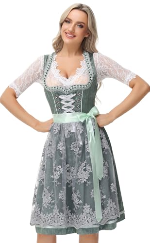 TrendiMax Trachten Damen Dirndl Midi...