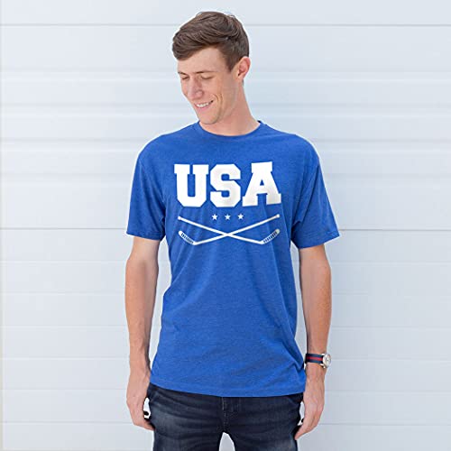 ChalkTalkSPORTS USA Hockey Short Sleeve T-Shirt | Hockey Tee | Youth and Adult Sizes2