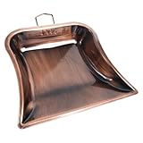 Healeved Robustes Metall kehrblech in Rotkupfer mit Aufhängehaken Tragbares Tisch kehrschaufel Küchen Haushaltsreinigung Rostfrei Kompakt als Geschenk zum Einzug