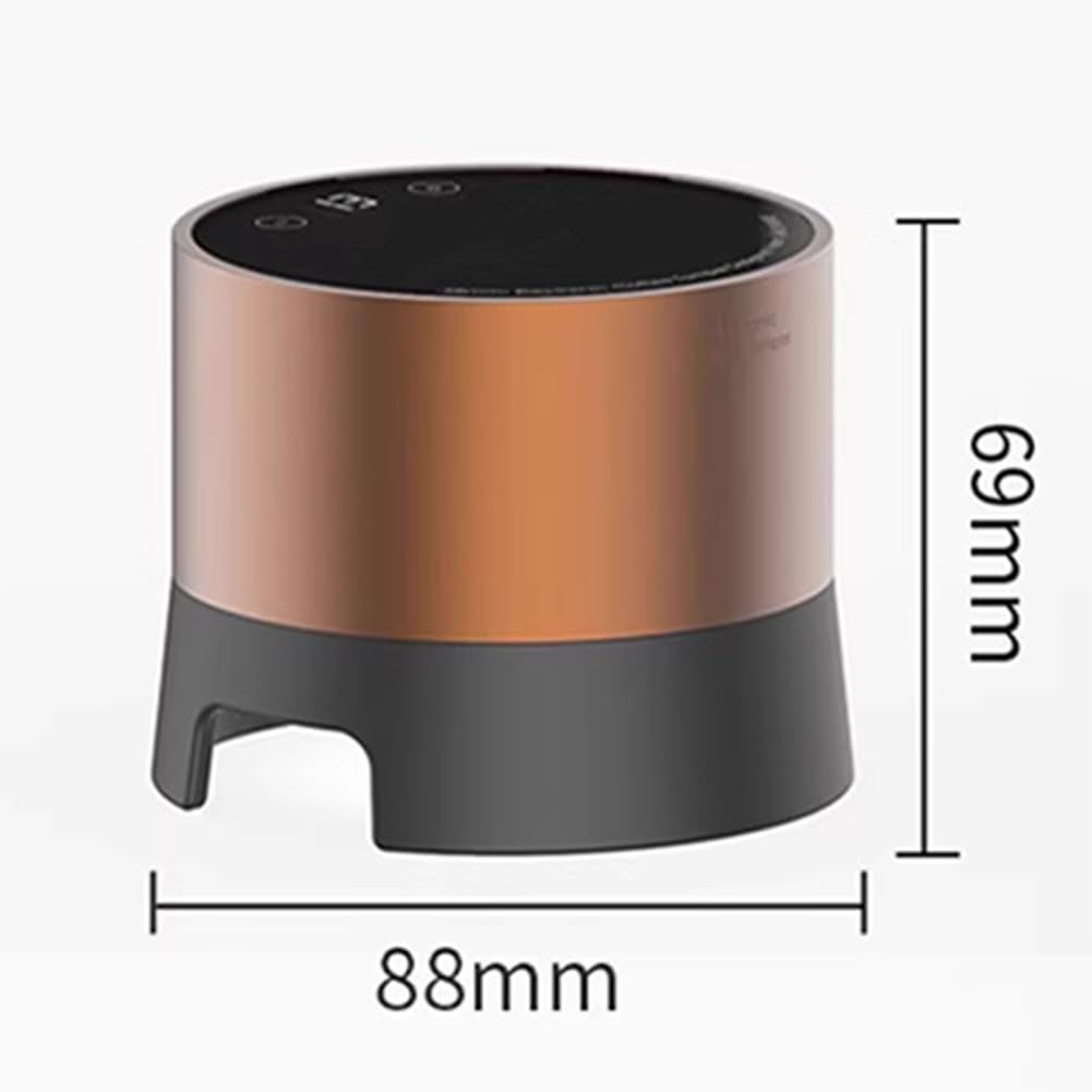 Inteligentny elektryczny młotek do kawy w proszku, automatyczna mini podkładka do kawy espresso, z 20 regulowanymi ustawieniami i ekranem dotykowym LCD, szybkim buforem 1s, do kawy
