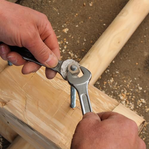 QUARKZMAN M12x70mm Vollgewinde-Stange, 5 Stück 316 Edelstahl Langgewindeschraube 1,75mm Gewindesteigung Rechtsgewinde für Möbelmontage Befestigung