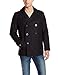 Levi's Men's Wool Classic Double-Breasted Wool-Blend Peacoat