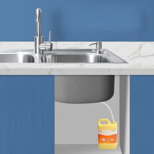 Simsin Built In Soap Dispenser For Kitchen Sink, Countertop Soap Dispenser Pump With 47" Extension Tube Kit, No Need To Refill #TOP5
