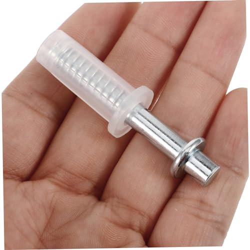 Kit de herrajes para puerta plegable 4 piezas con pivotes superiores para puertas dobles de clóset, accesorios de fácil instalación miniatura 3