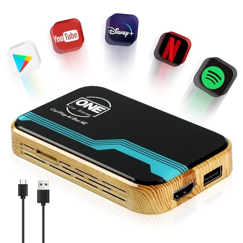 OneCarStereo CarPlay Ai Box Wireless CarPlay Adapter/Android Auto, Magic CarPlay