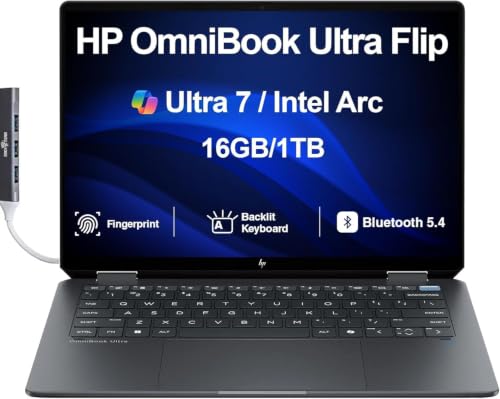 Image of HP OmniBook Ultra Flip 2-in-1 Laptop 14.0 inch Touchscreen 2.8K Display