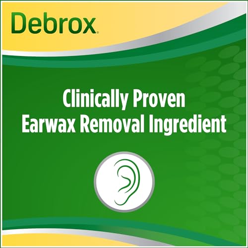 debrox ear wax removal drops gentle microfoam ear wax remover 05 fl oz 2 pack