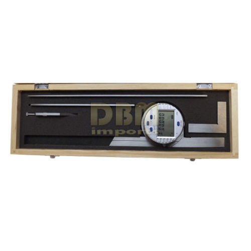 Universal Digital Protractor measurement 0-360 Degree Resolution 30'' Ruler