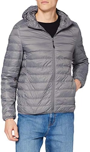 Urban Classics Men's Basic Hooded Down Jacket