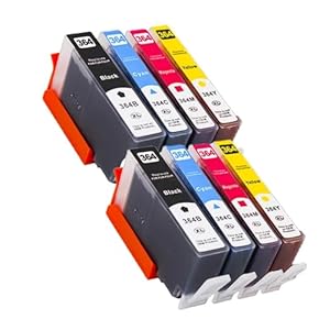 GSwReJ Compatible Replacement Ink Cartridge 364XL For Various Photoprinter Models(8PK)