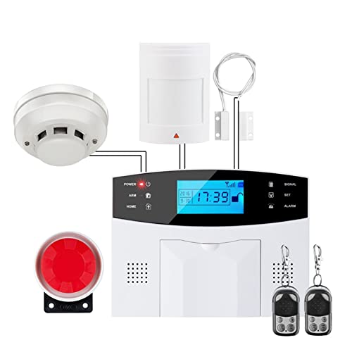 Système d'alarme de sécurité anti-cambriolage domestique GSM filaire et sans fil M2B, prise en charge de la langue anglaise G2B, Extensible(G2BD)