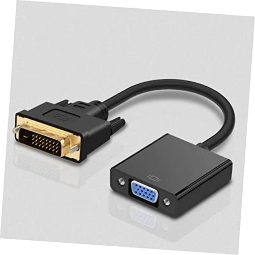 UPKOCH conversor de cabo macho para fêmea adaptador dvi-d para vga ativo cabo adaptador dvi-d para v