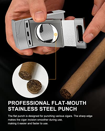 Encendedor antorcha con cortador para cigarros FANKAI miniatura 2