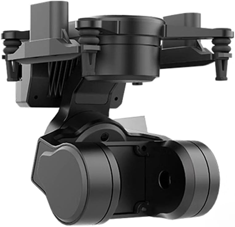 C-20T 3-Axis FPV Camera Gimbal,Pan Tilt Mount,FPV Head Tracking with UART,PWM Control for DJI O4/O4 Pro Unit for Walksnail Avatar Moonlight Link for RC Car Airplanes Drone (O4 Lite Version)