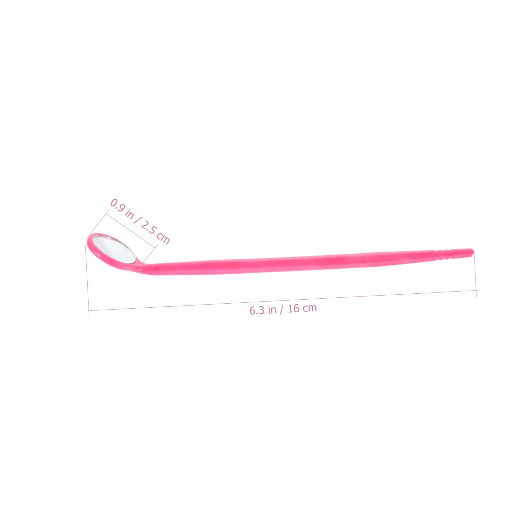 ULTECHNOVO 72pezzi Specchietti Dentali Usa Pratici Per Ispezione Orale Per Professionisti e Personale Colore Rosa